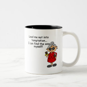 Mildred Temptation Tshirts and Gifts Two-Tone Coffee Mug