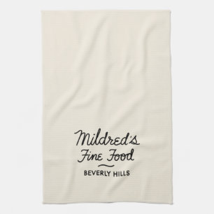 Mildred's Fine Food Tea Towel
