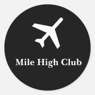 Mile High Club Sticker