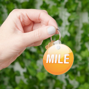 Mile Keychain