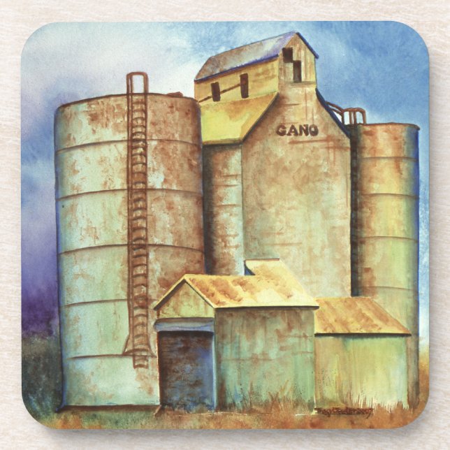 Mile Post Gano Coaster (Front)