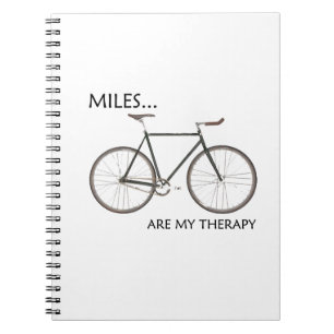 MIles Are My Therapy Notebook