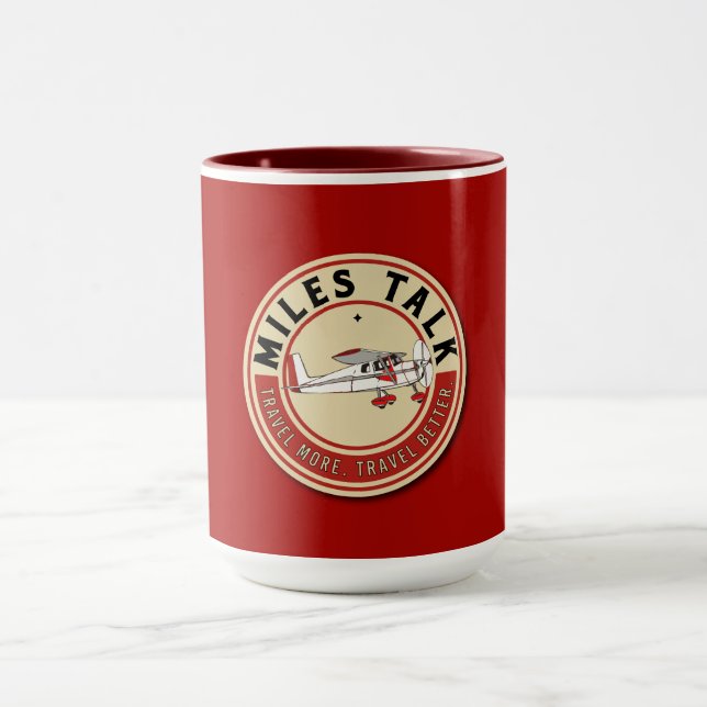 MilesTalk Mug in Red (Center)