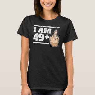 Milestone 50th Birthday Gag Bday Joke  Idea 49+1 T-Shirt