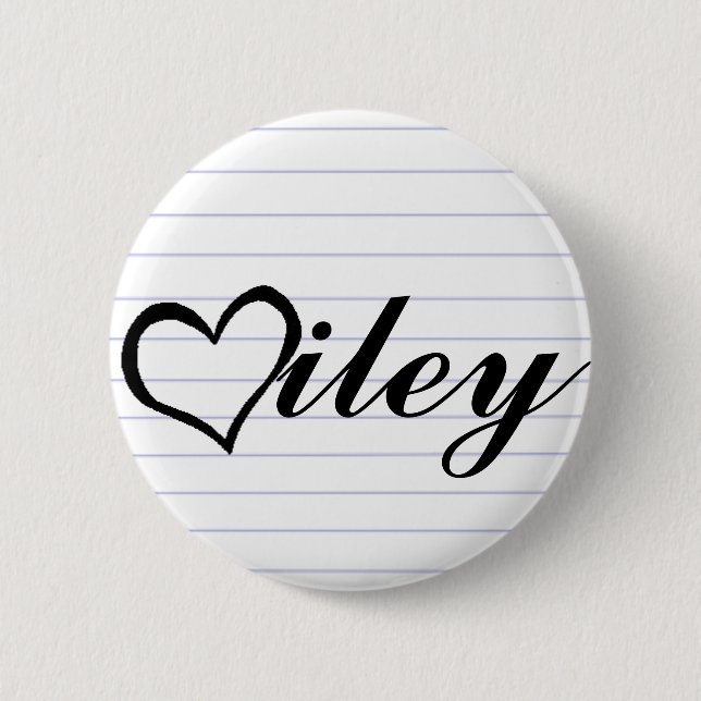Miley Button (Front)