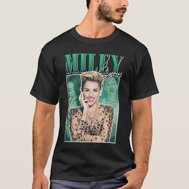 Miley Cyrus Aesthetic Classic T-shirt Miley Cyrus (Front)