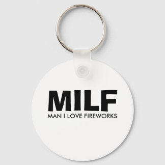 MILF - MAN I LOVE FIREWORKS KEY RING