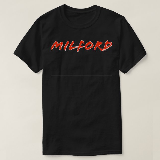 Milford 4 T-Shirt (Design Front)