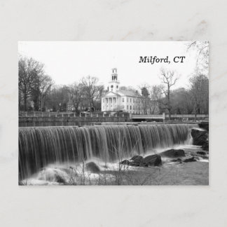 Milford, CT Duckpond Postcard