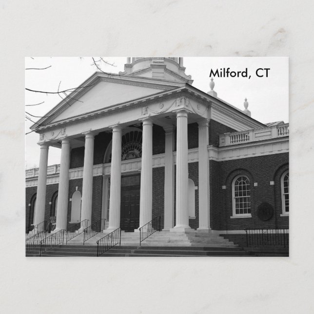 Milford, CT Postcard (Front)