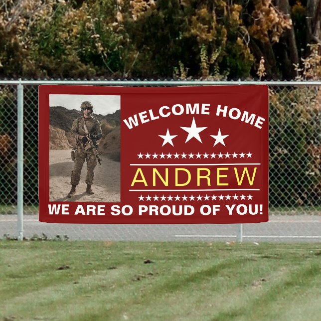 MilitaMilitary Welcome Home Banner | Army National (Creator Uploaded)