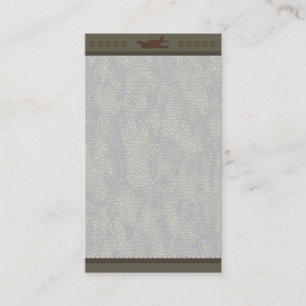 Military Aeroplane Business Card