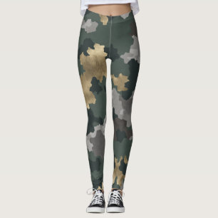 Military aesthetic leggings