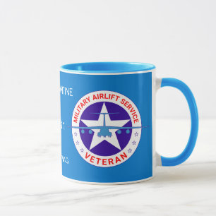 Military Airlift Service Veteran customisable Mug