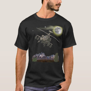 military apache helicopter T-Shirt