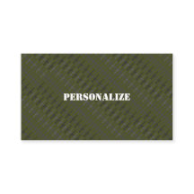 Military Armed Forces Recruiter GI Army Green B/W 