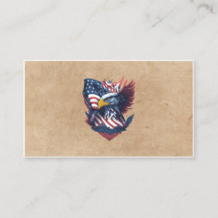 Military Armed Forces Recruiter Recruitment USA  Business Card
