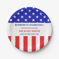 Military Army or Patriotic Theme Retirement Party