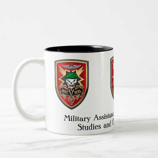 Military Assistance Command, Vietnam – Studies and Two-Tone Coffee Mug (Left)