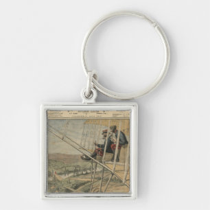 Military aviators on the Eastern front Key Ring