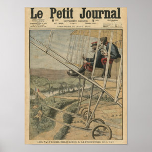 Military aviators on the Eastern front Poster