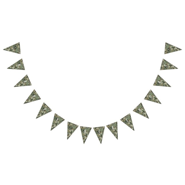 Military badges bunting  (All)