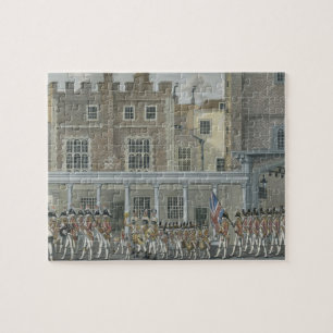 Military Band at St. James' Palace, late 18th cent Jigsaw Puzzle