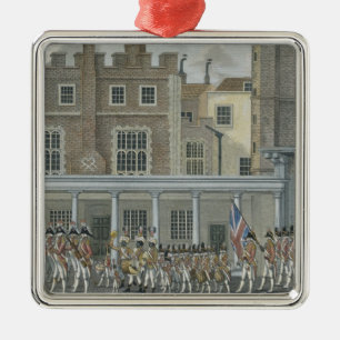 Military Band at St. James' Palace, late 18th cent Metal Tree Decoration
