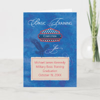 Military Basic Training Blue, Customisable
