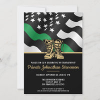 Military Basic Training Graduation Patriotic Party