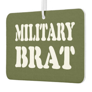 MILITARY BRAT CAR AIR FRESHENER