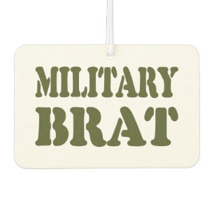 MILITARY BRAT CAR AIR FRESHENER