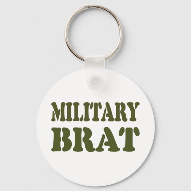MILITARY BRAT KEY RING (Front)