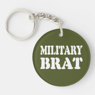 MILITARY BRAT KEY RING