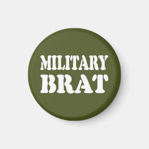 MILITARY BRAT MAGNET