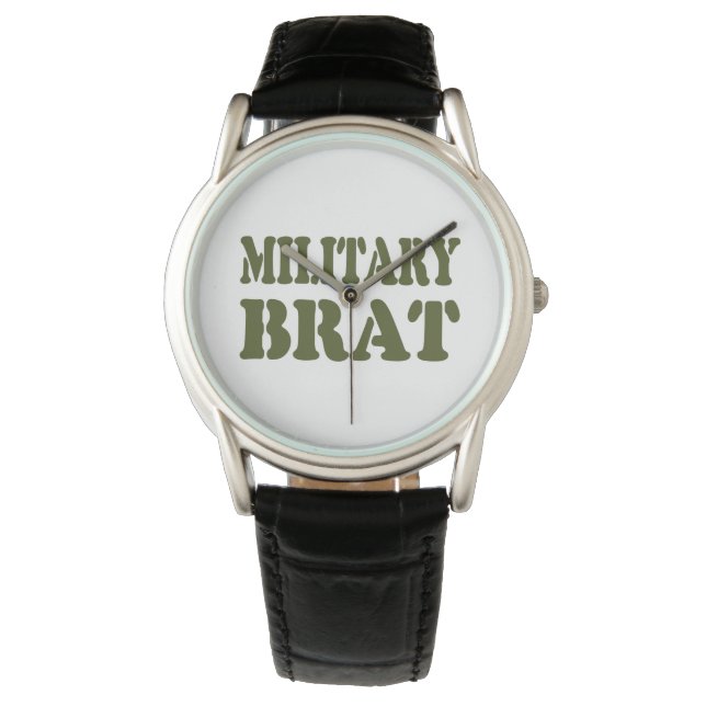 MILITARY BRAT WATCH (Front)