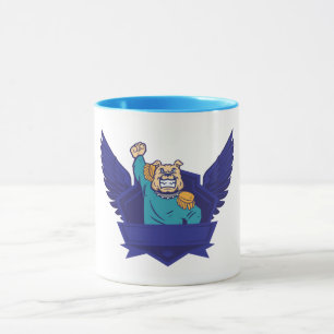 Military Bulldog Commander Coffee Mug
