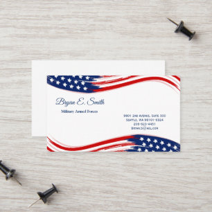 Military Business Card