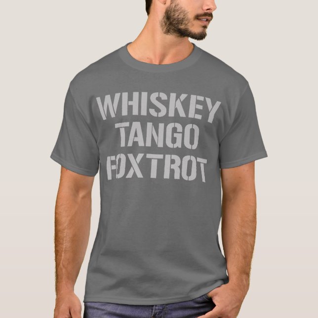 Military Callsign WTF Shirt (Front)