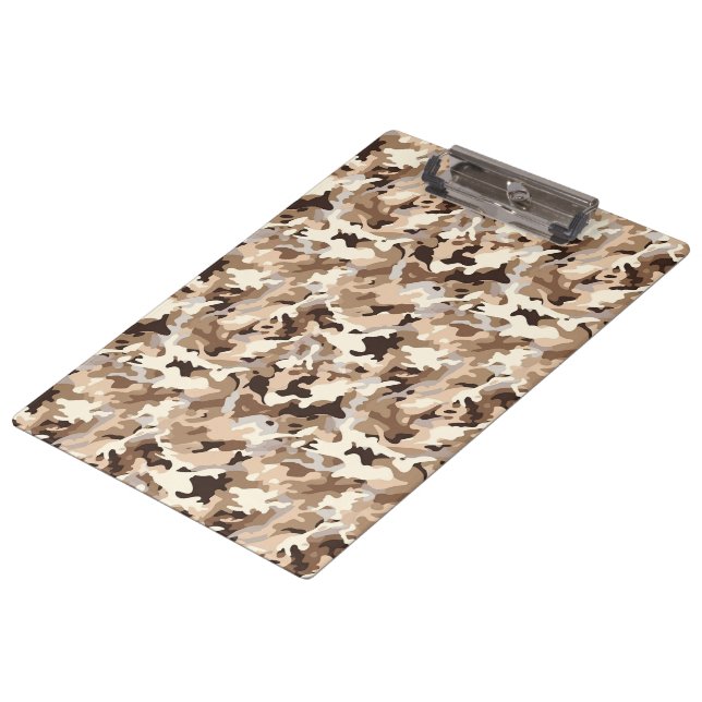 Military Camo Clipboard (Angled)
