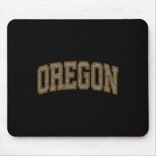 Military Camo Duck Hunter Orange Deer Hunting Oreg Mouse Mat