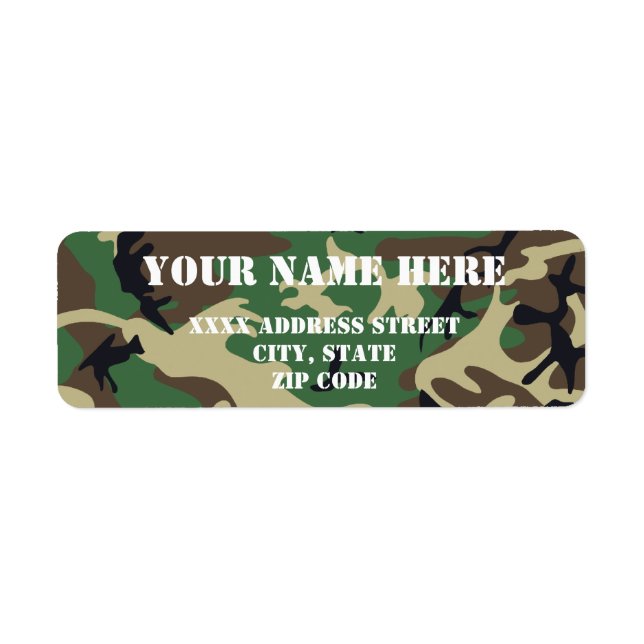 Military Camouflage (Front)