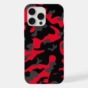 Military camouflage army como print iPhone 15 pro max case