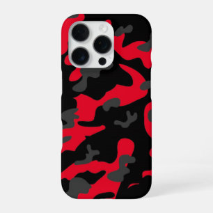 Military camouflage army como print iPhone 16 pro case