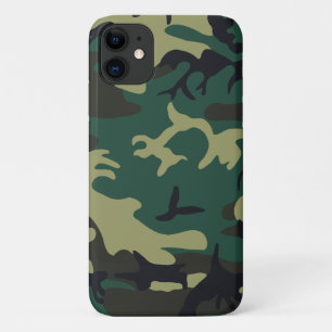 Military Camouflage Barely There™ iPod Touch Cas iPhone 11 Case