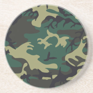 Military Camouflage Coaster