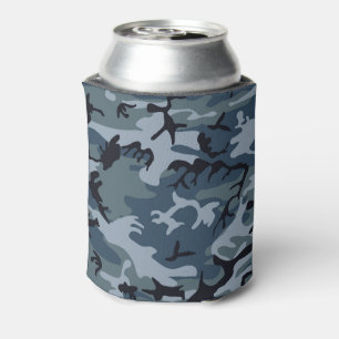 Military Camouflage Design Can Cooler