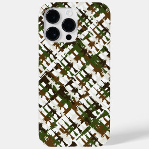 Military Camouflage Gun Rifles Cool Camo GI Style Case-Mate iPhone 14 Pro Max Case