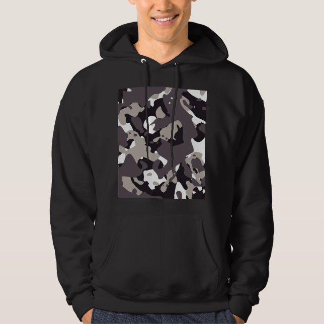 Military Camouflage Hoodie (Front)