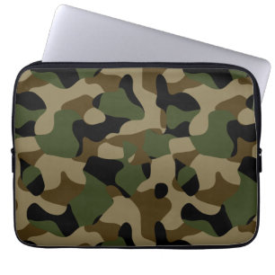 Military Camouflage Laptop Sleeve